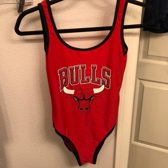 chicago bulls jersey bathing suit